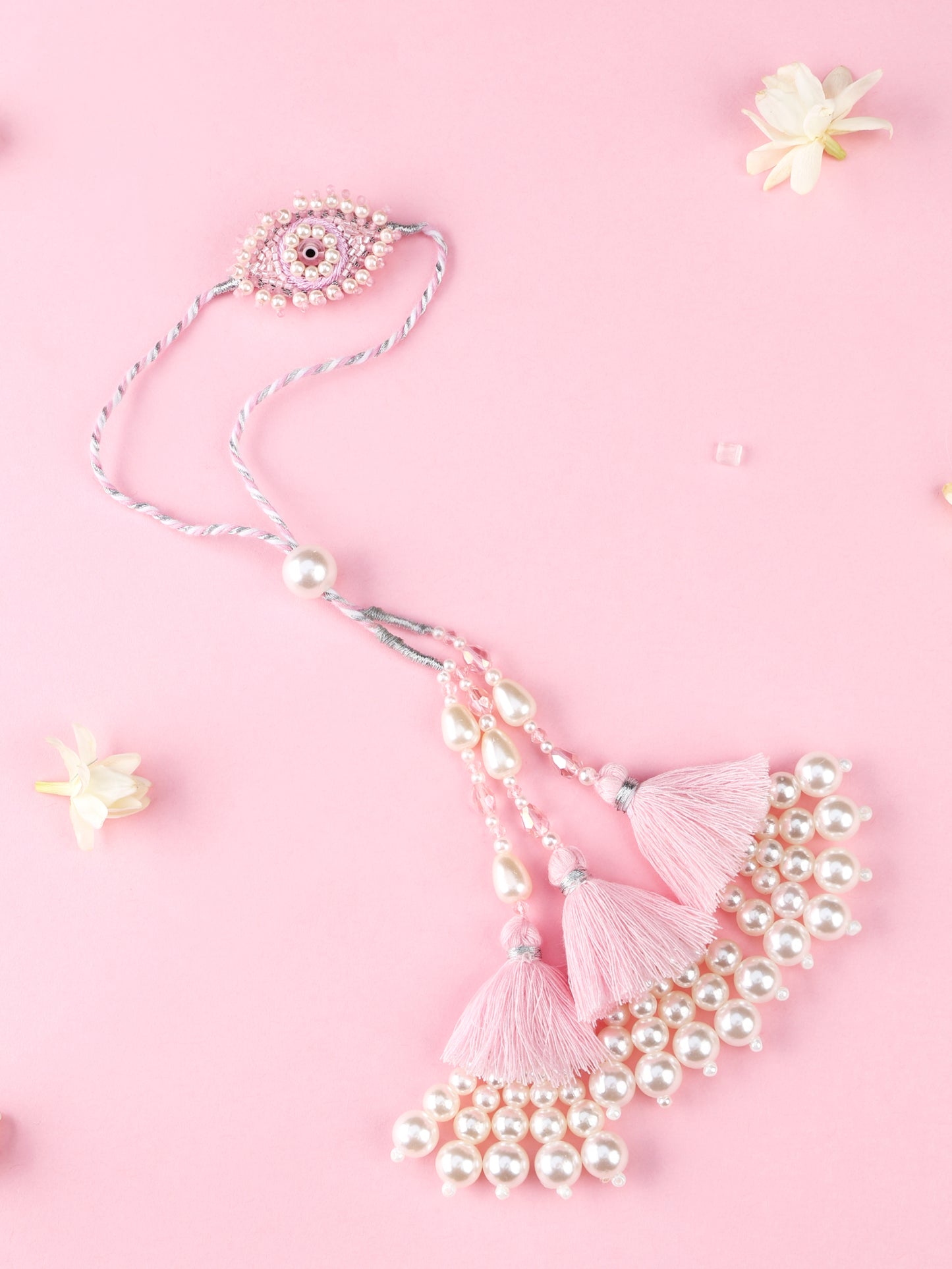 Evil Eye Pink Lumba Rakhi 2026