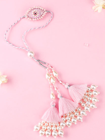 Evil Eye Pink Lumba 2026 - Lumba Rakhi for Bhabhi by Tonoto