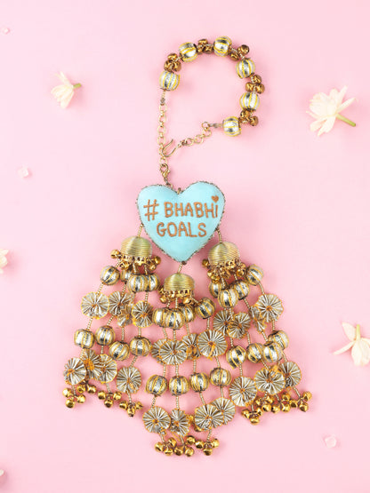 Handmade Bhabhi Goals lumba for Raksha Bandhan gifting