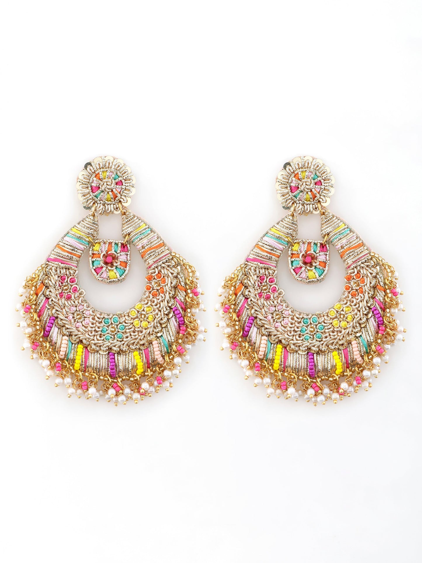 Mini Rang (Earrings, Mangtikka, Necklace & Pair Of Hathphool)