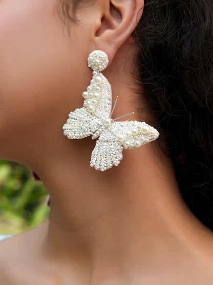 Moon Wing Butterfly Earrings