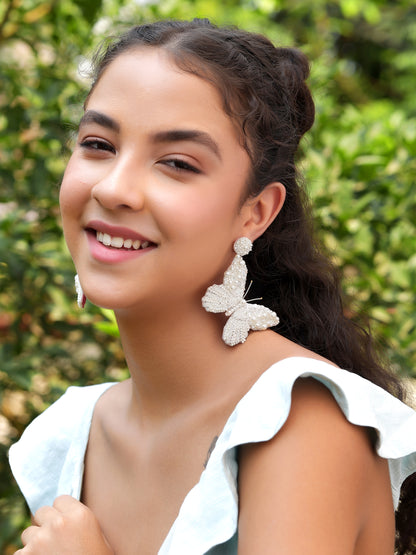 Moon Wing Butterfly Earrings