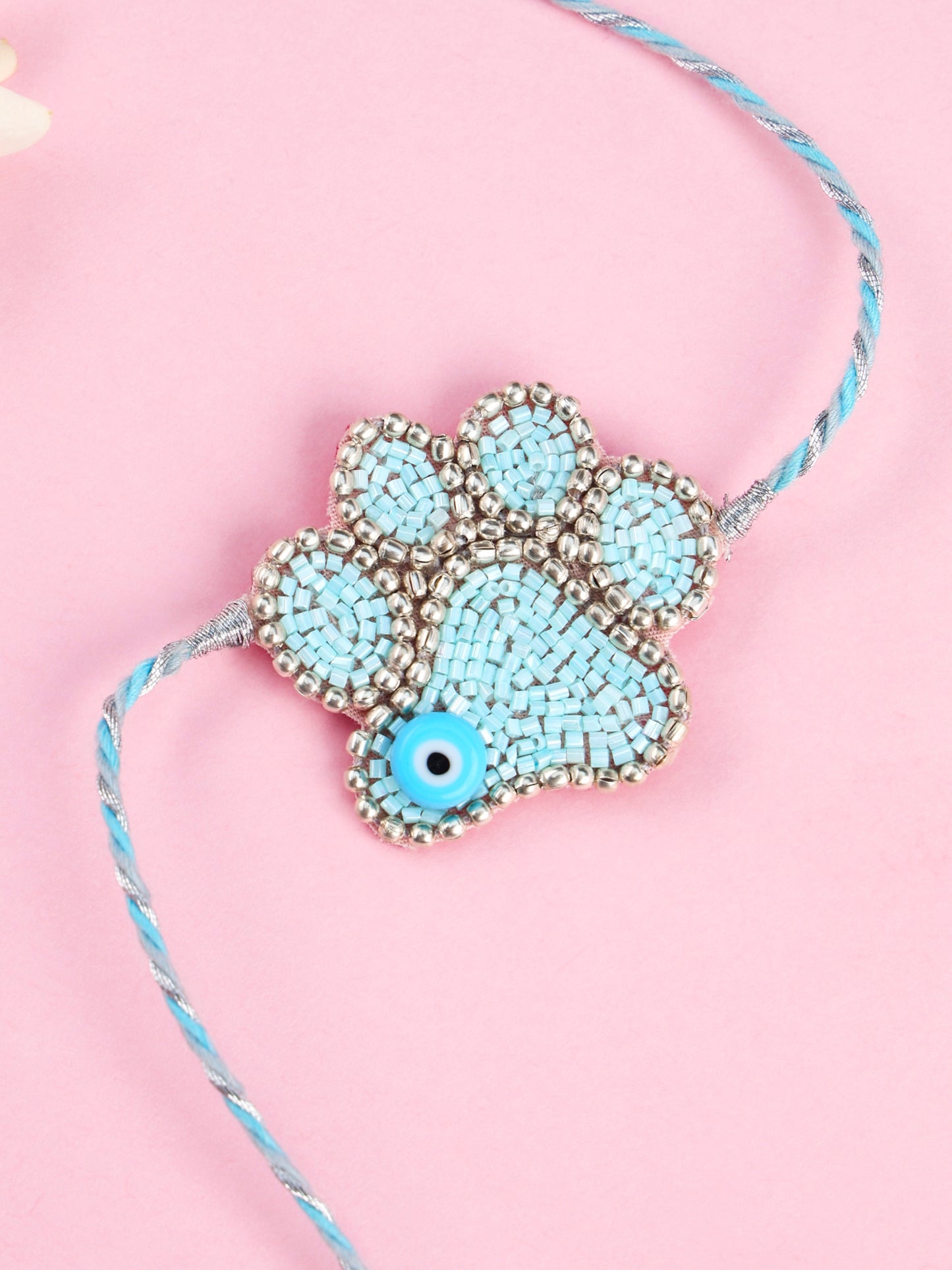 Handmade Paw Blue Pet  for Raksha Bandhan gifting