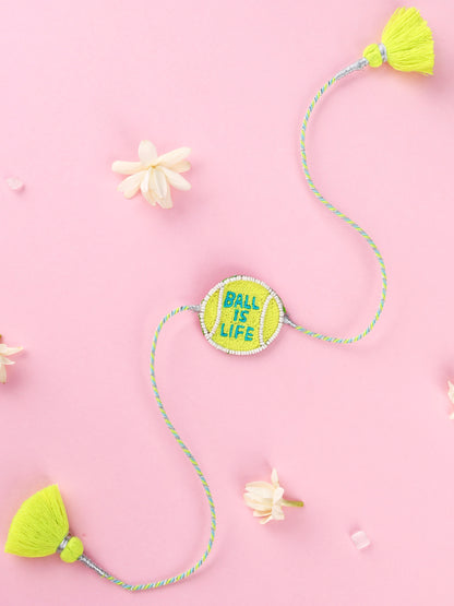 Ball Is Life Rakhi - Pet & kids Rakhi by Tonoto