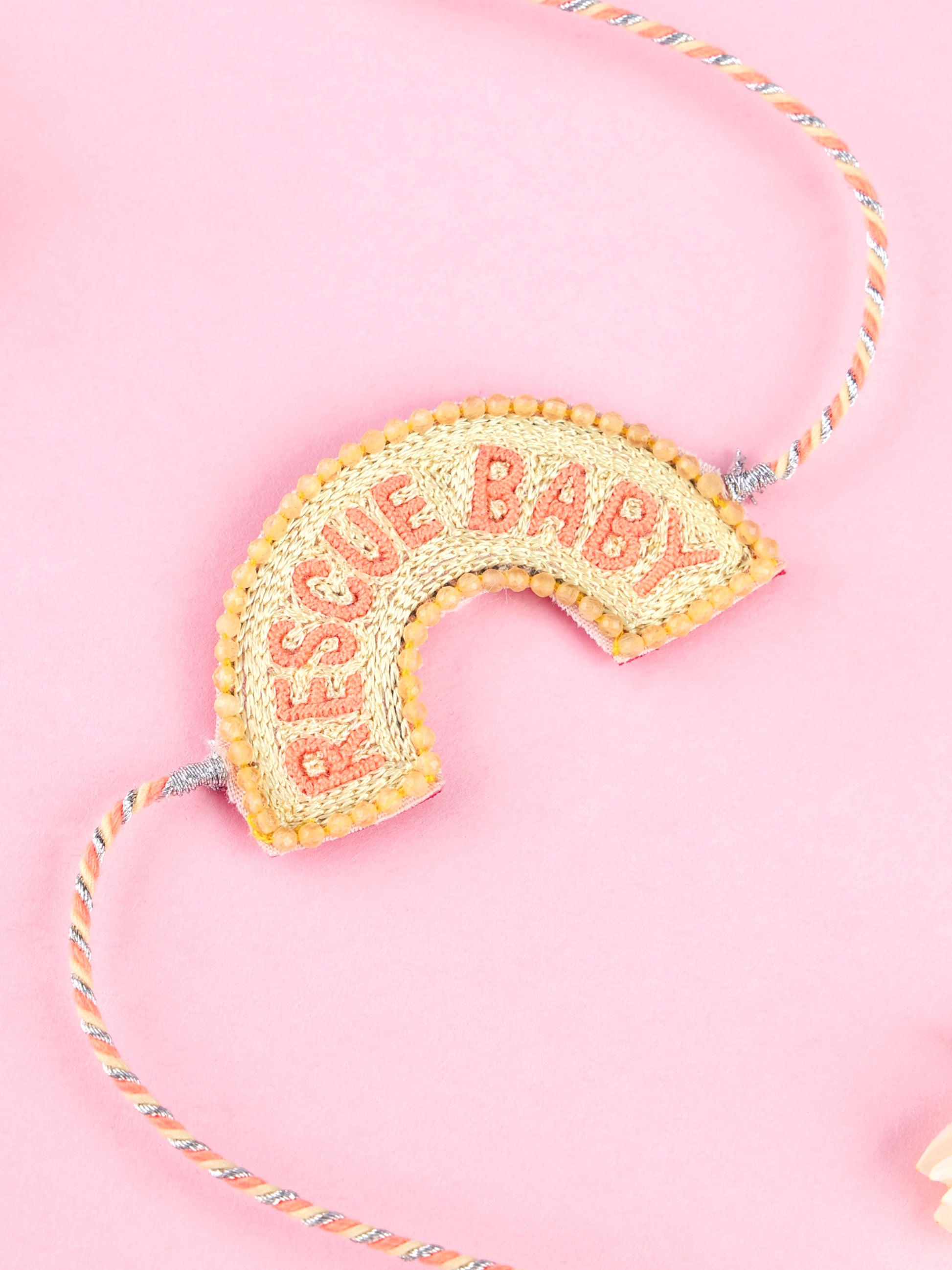 Handmade Rescue Baby Pet for Raksha Bandhan gifting