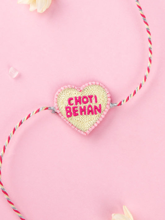Handmade Choti Behan Rakhi for Raksha Bandhan gifting