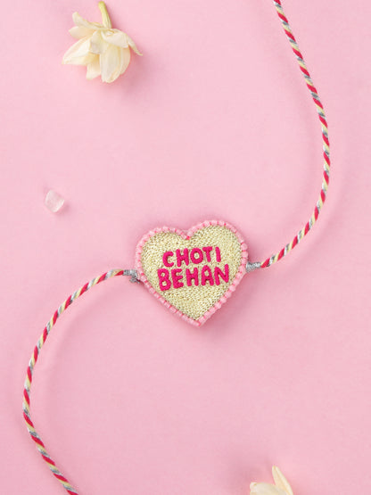Handmade Choti Behan Rakhi for Raksha Bandhan gifting