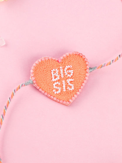 Big Sis Rakhi 2026 - Neon Orange