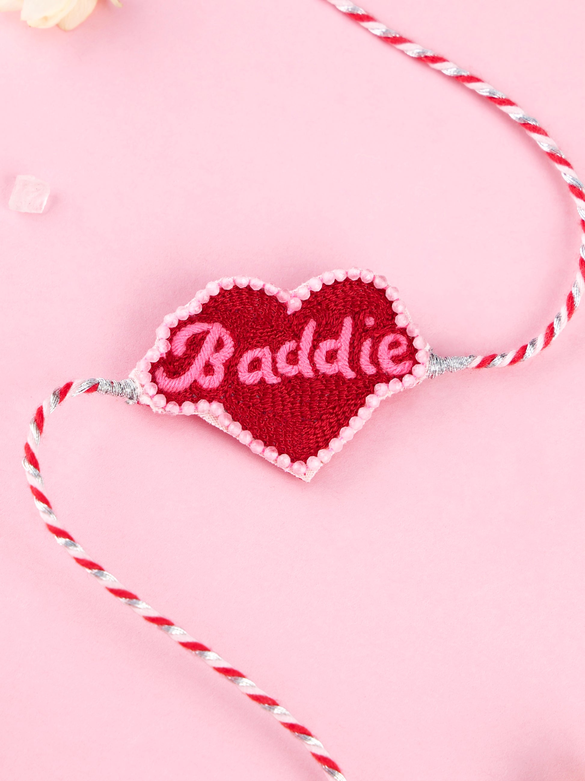 Handmade Baddie Rakhi for Raksha Bandhan gifting