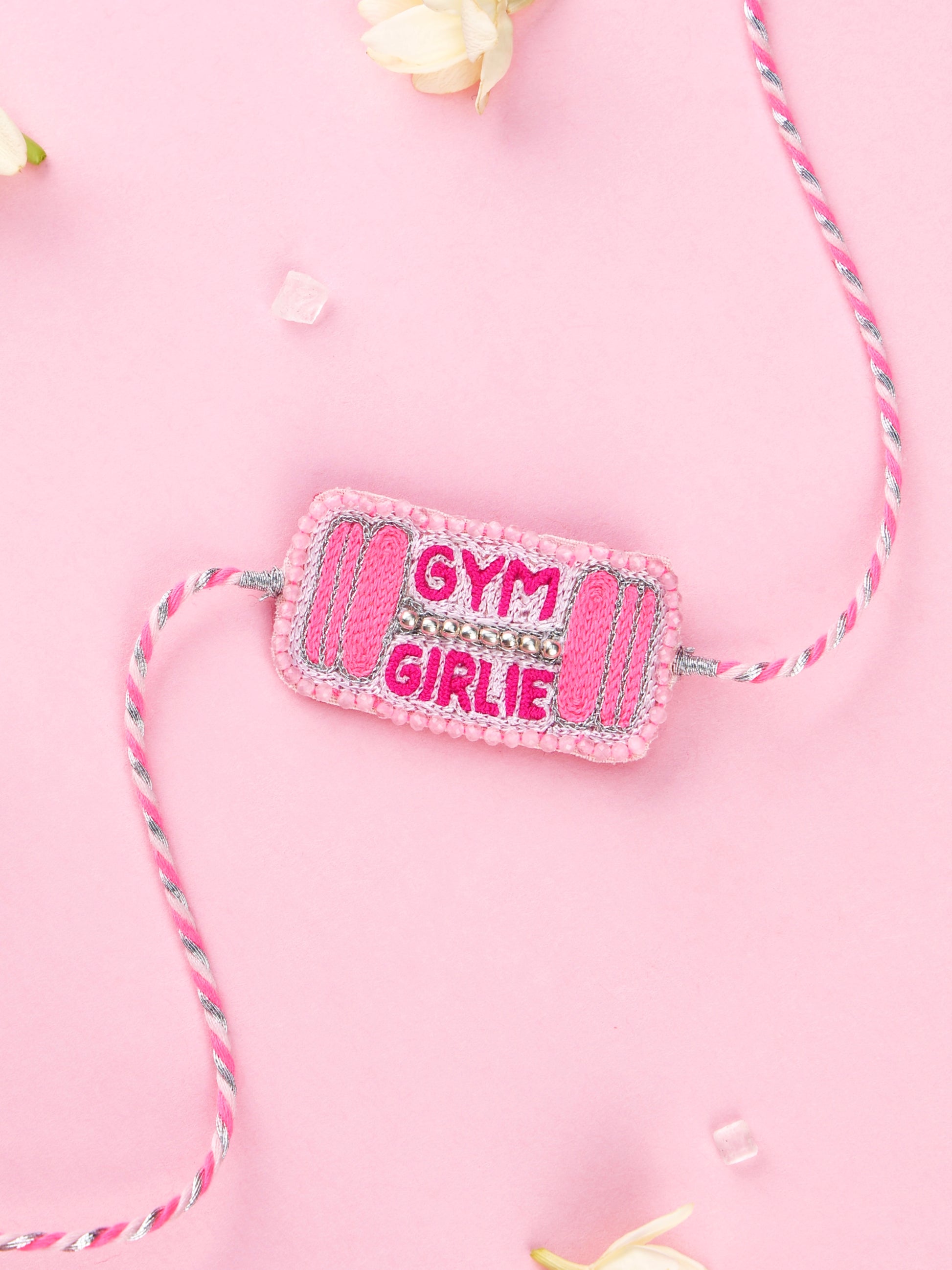 Handmade GYM Girlie Rakhi  for Raksha Bandhan gifting
