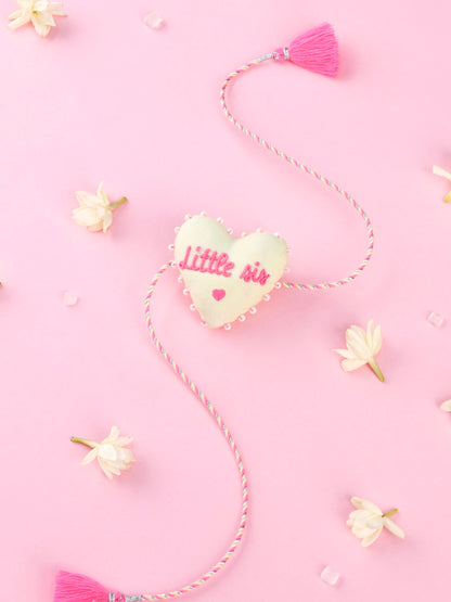 3D Little Sis Rakhi - Rakhi for Sister by Tonoto
