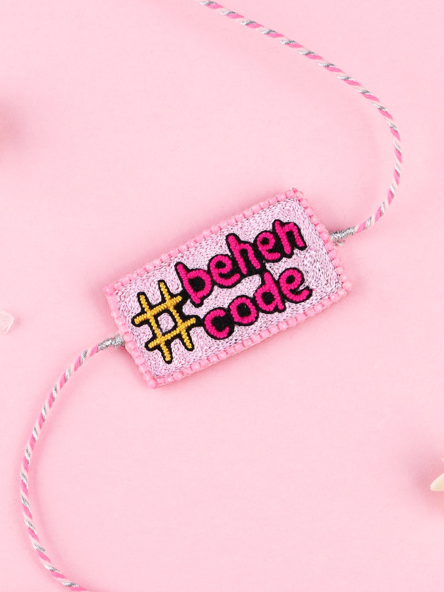 Handmade Behan Code Rakhi for Raksha Bandhan gifting