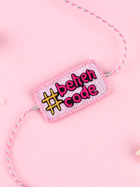 Handmade Behan Code Rakhi for Raksha Bandhan gifting