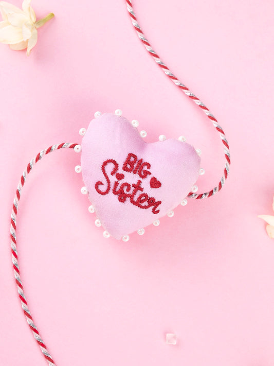Handmade 3D Big Sister Rakhi  for Raksha Bandhan gifting