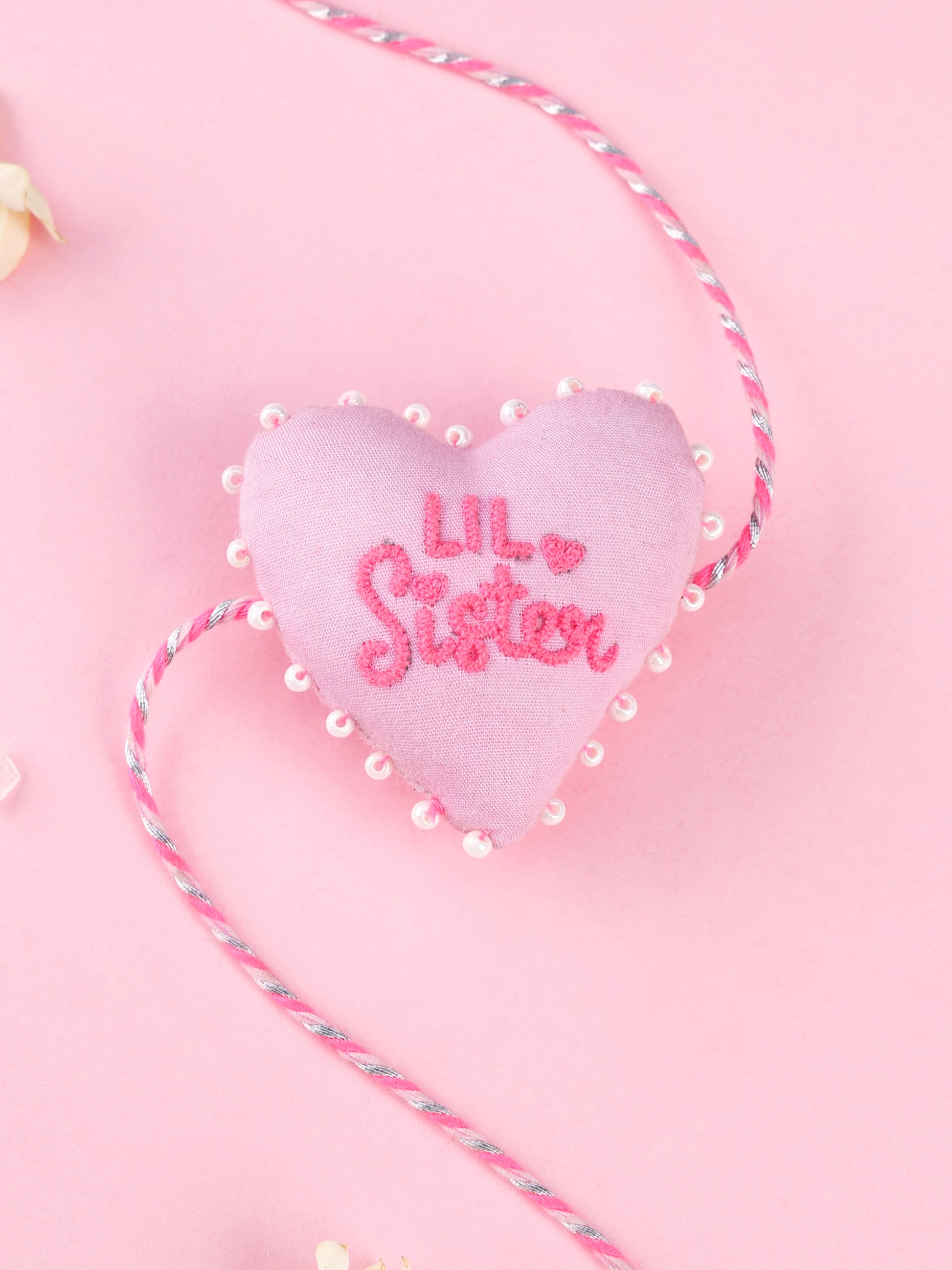 Handmade 3D Lil Sister Rakhi for Raksha Bandhan gifting