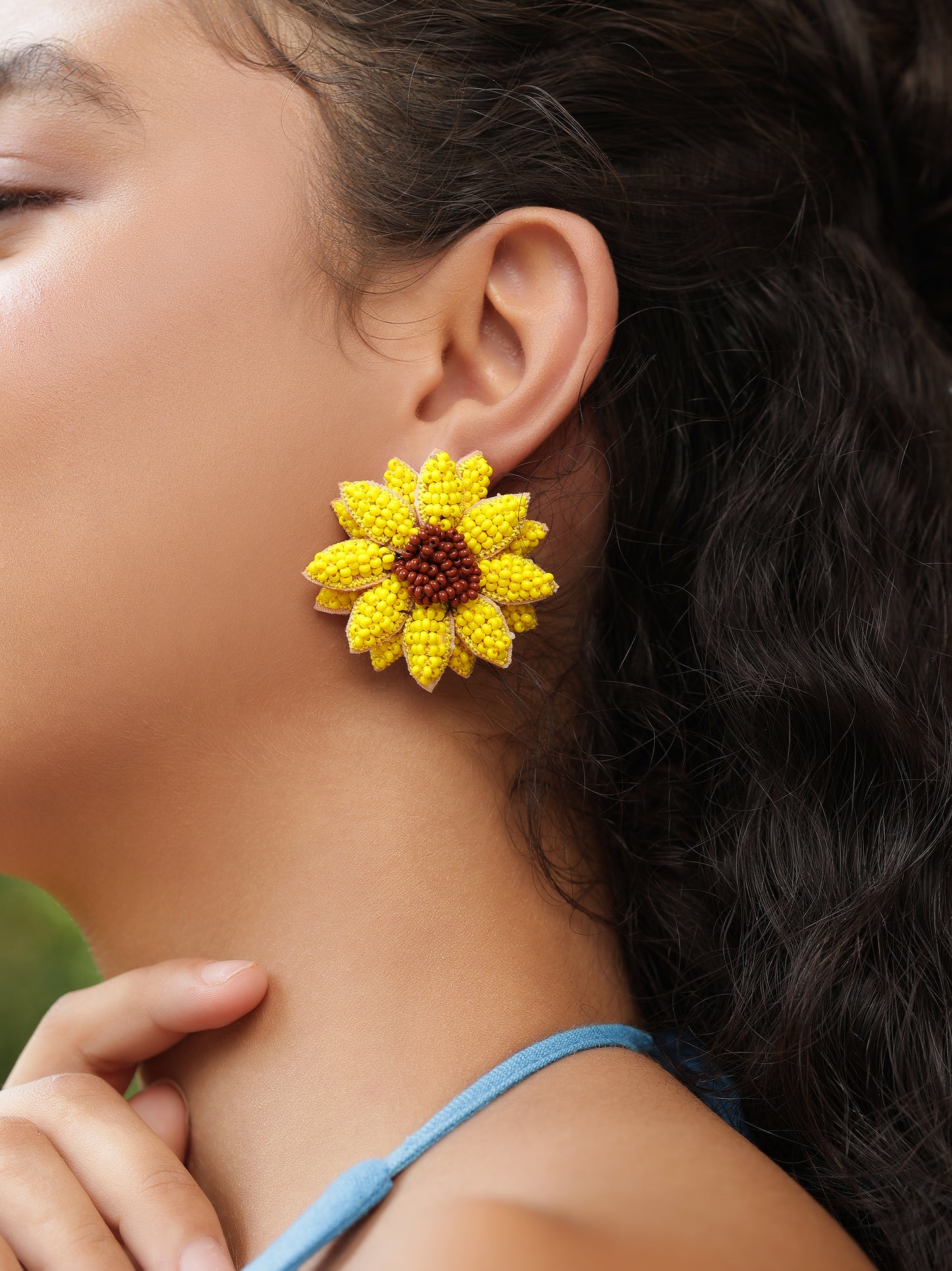 Sunflower Earrings