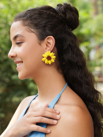 Sunflower Earrings