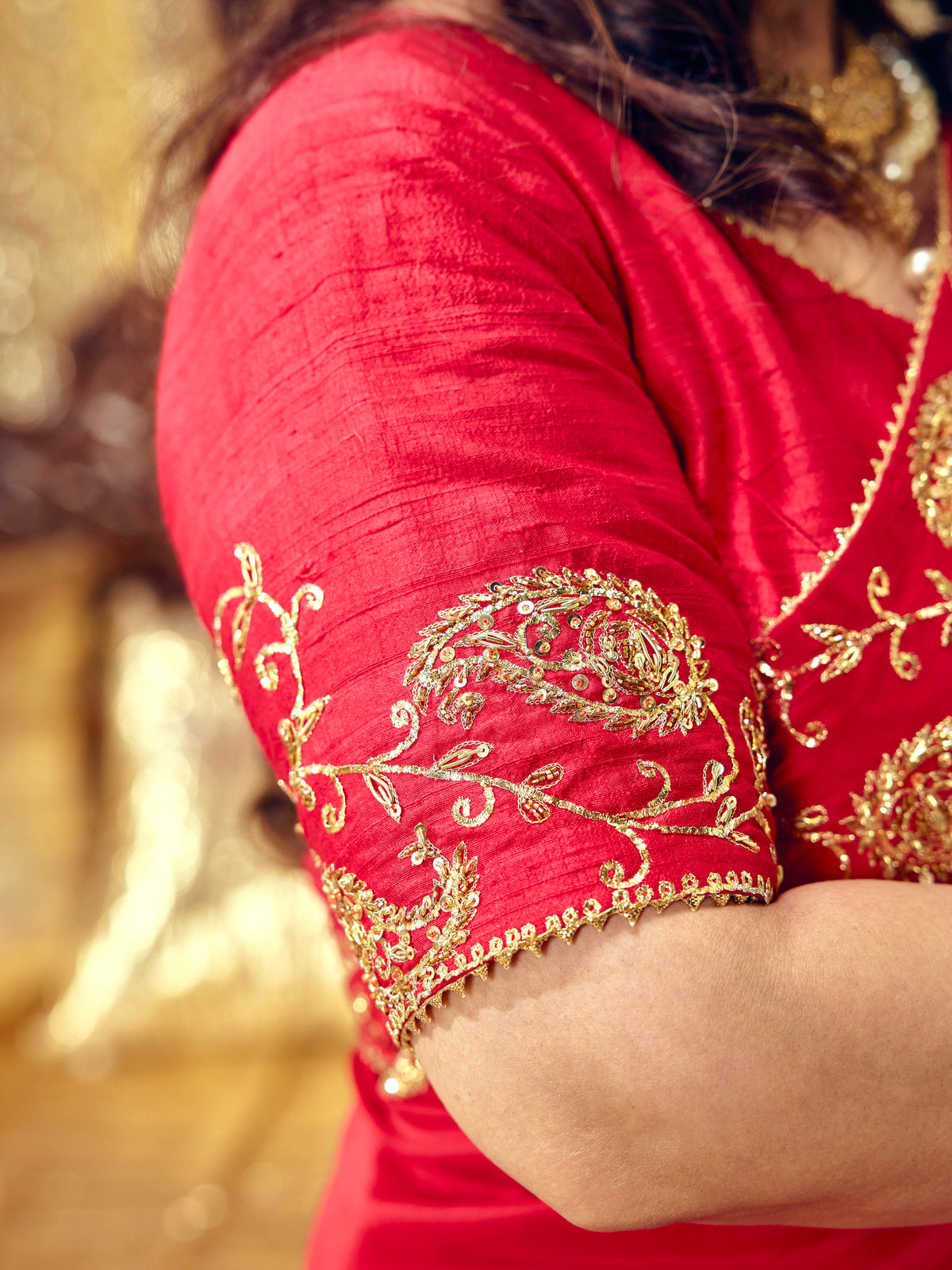 Gulaab Saree Set - Red (Sasu Maa Edition)