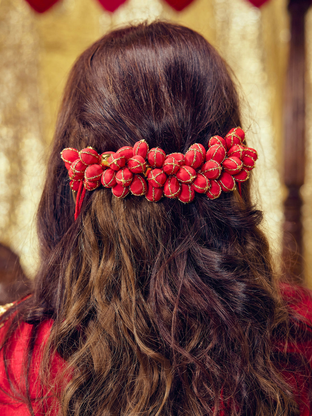 Gulaab Gajra - Red