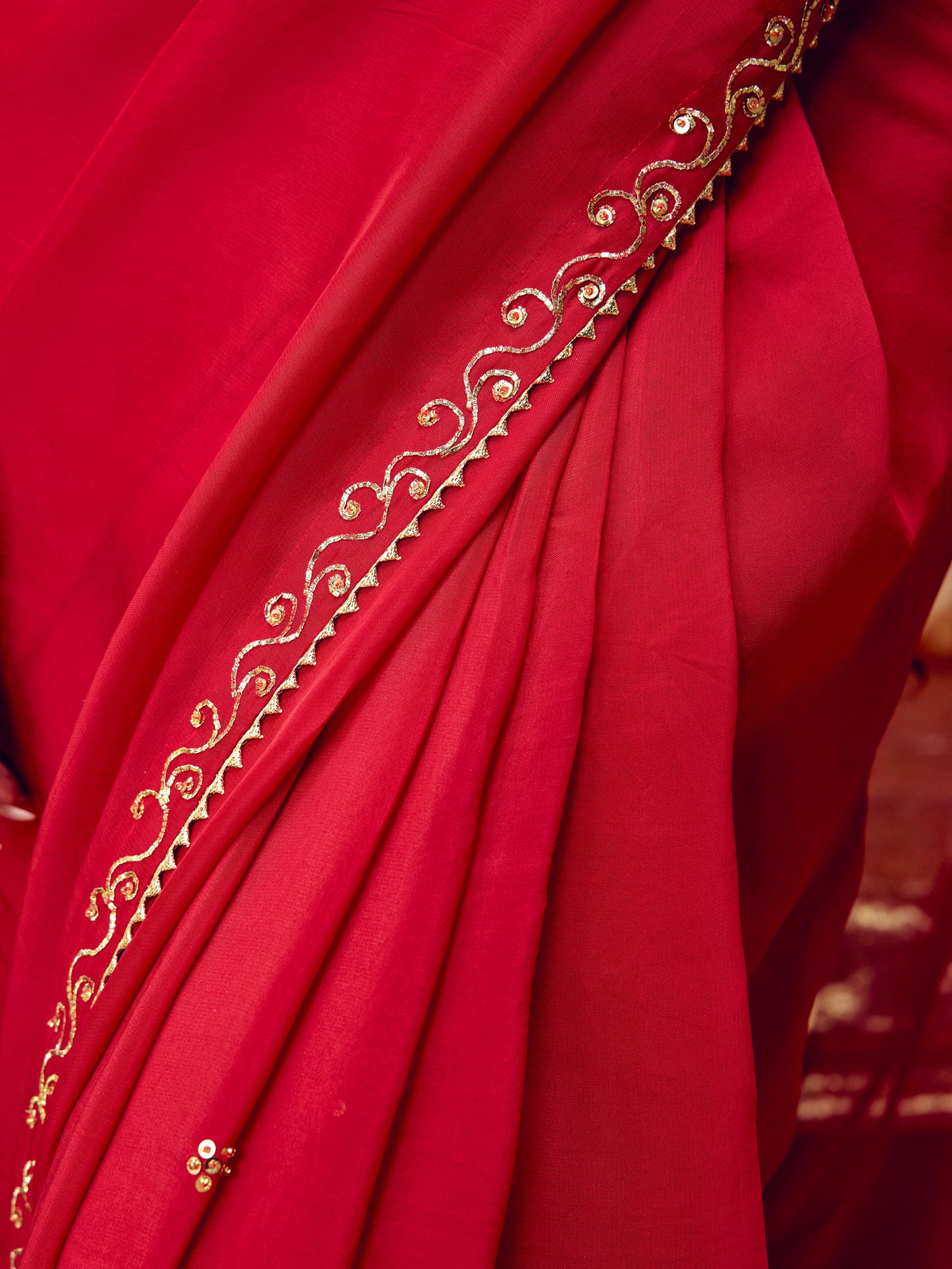Gulaab Saree Set - Red