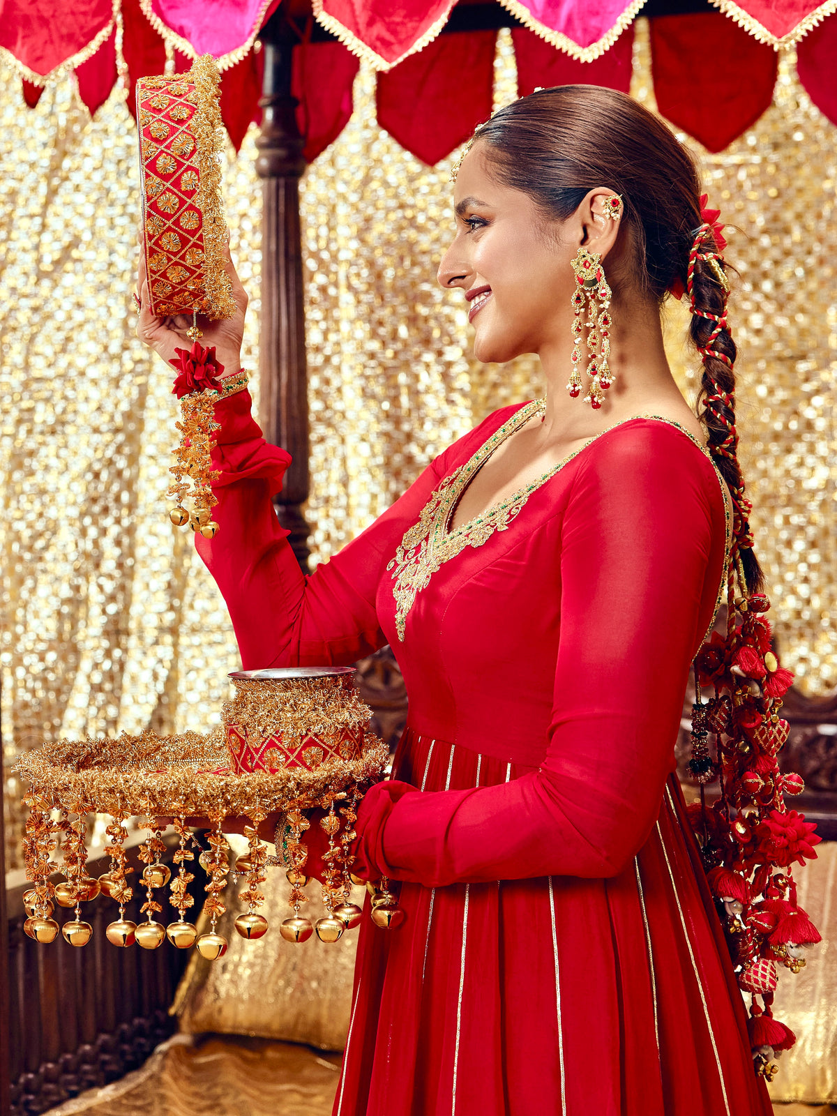 Gulaab Anarkali Set