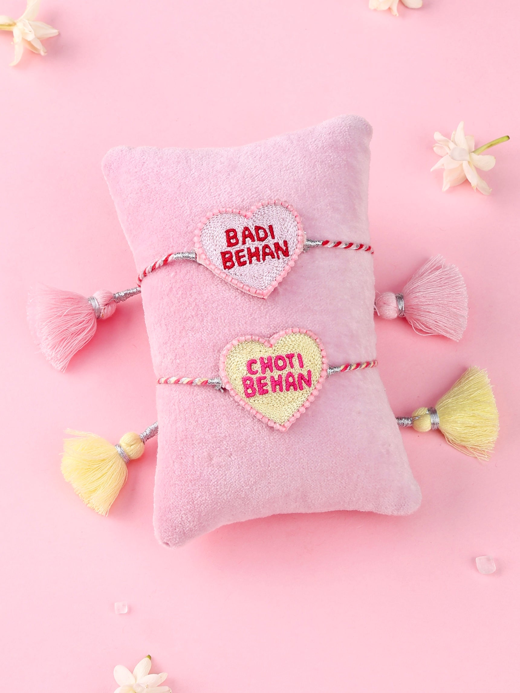 Badi Behan and Choti Behan Rakhi - Sister Rakhi Set by Tonoto