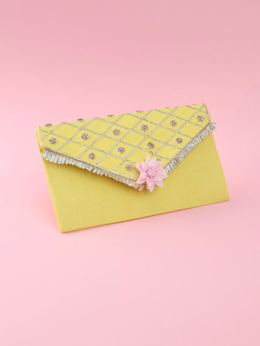 Rakhi Shagun Envelope - Yellow