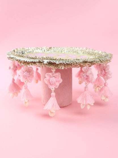Rakhi Thali 2026 - Light Pink