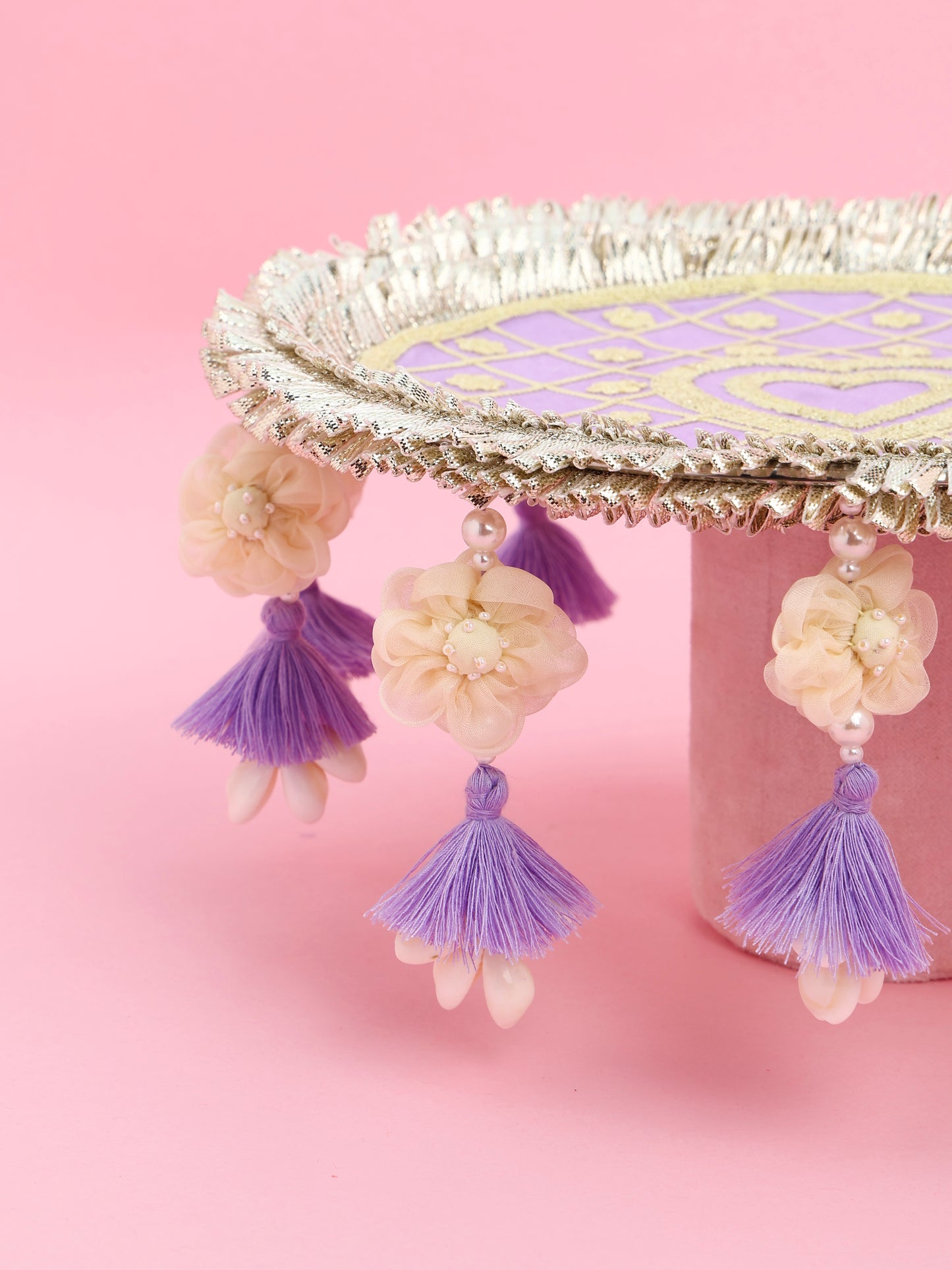 Rakhi Thali 2026 - Lilac