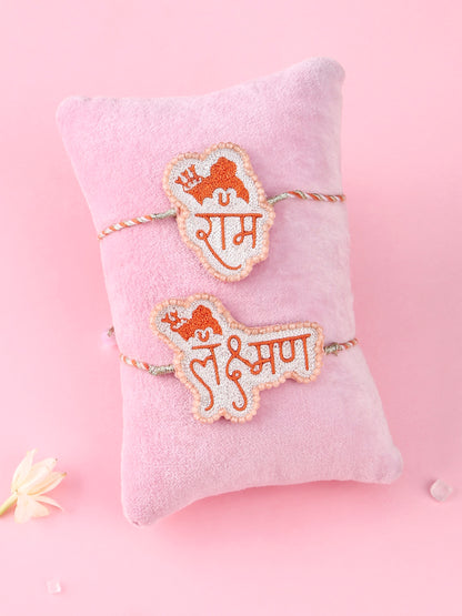 Ram and Lakshman Rakhi - Bhai Rakhi Set by Tonoto