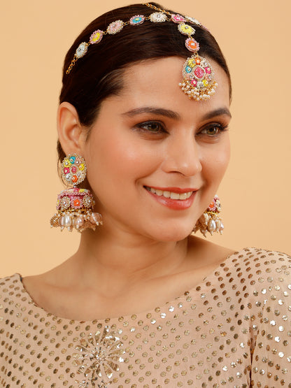 Zunaira (Earrings & Mathapatti)