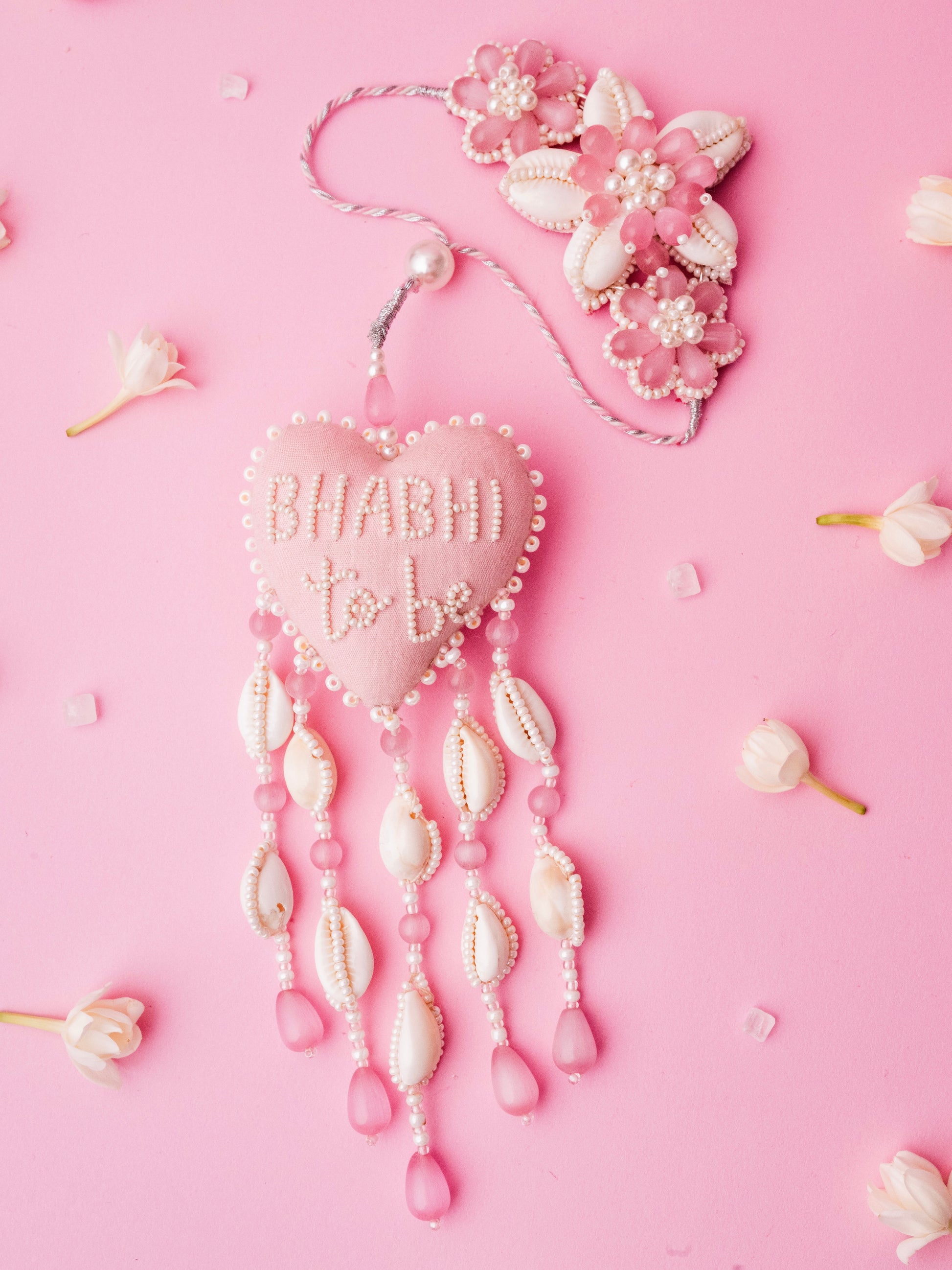 Decorative bhabhi to be  with pearl detail