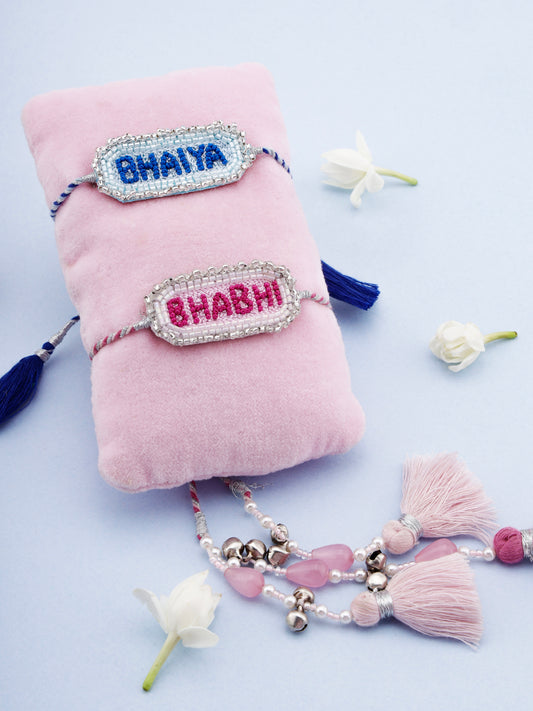 Bhaiya Rakhi & Bhabhi Lumba Rakhi (Gift Packaging Available)