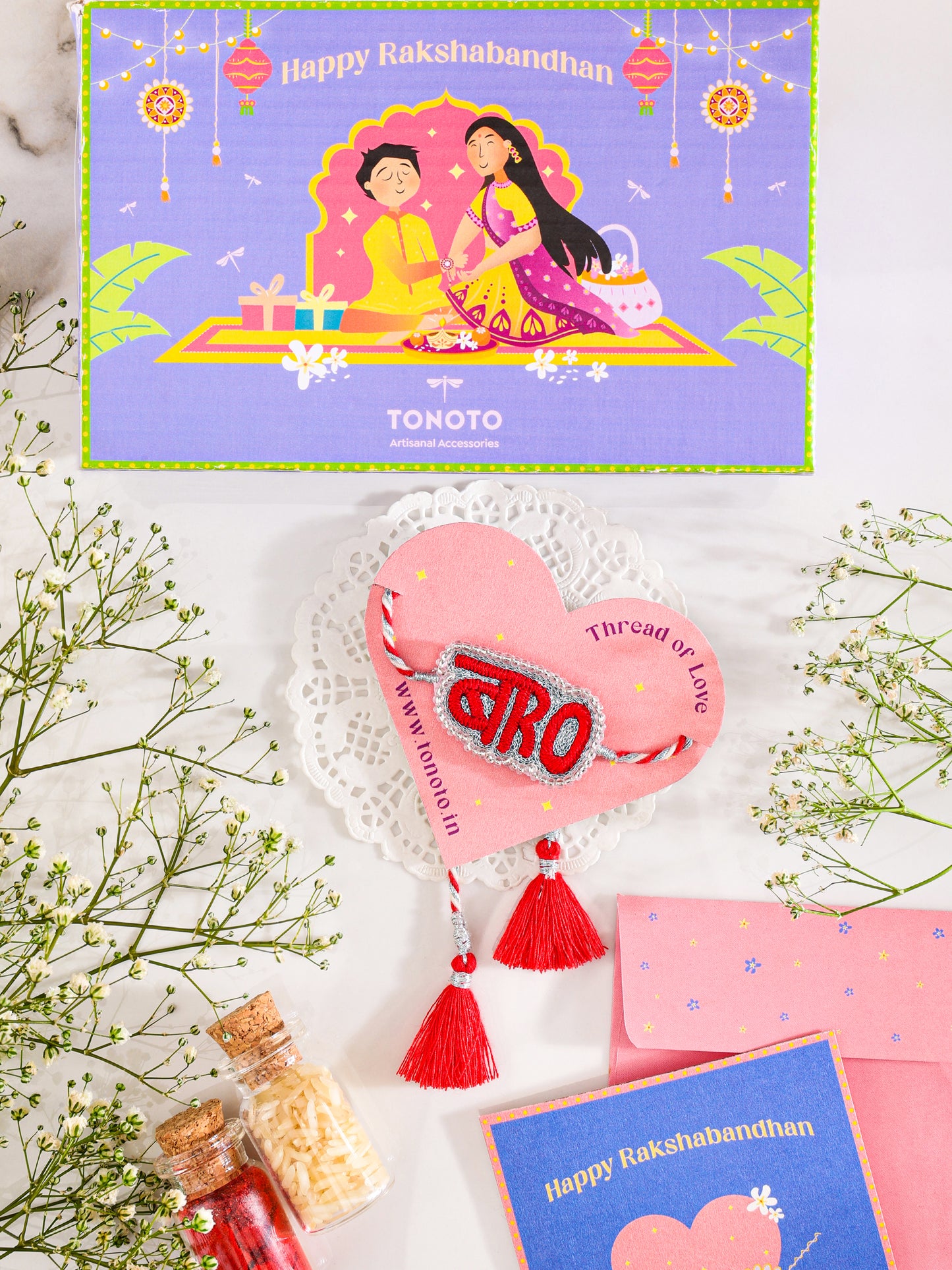 Bro Rakhi (Gift Packaging Available)