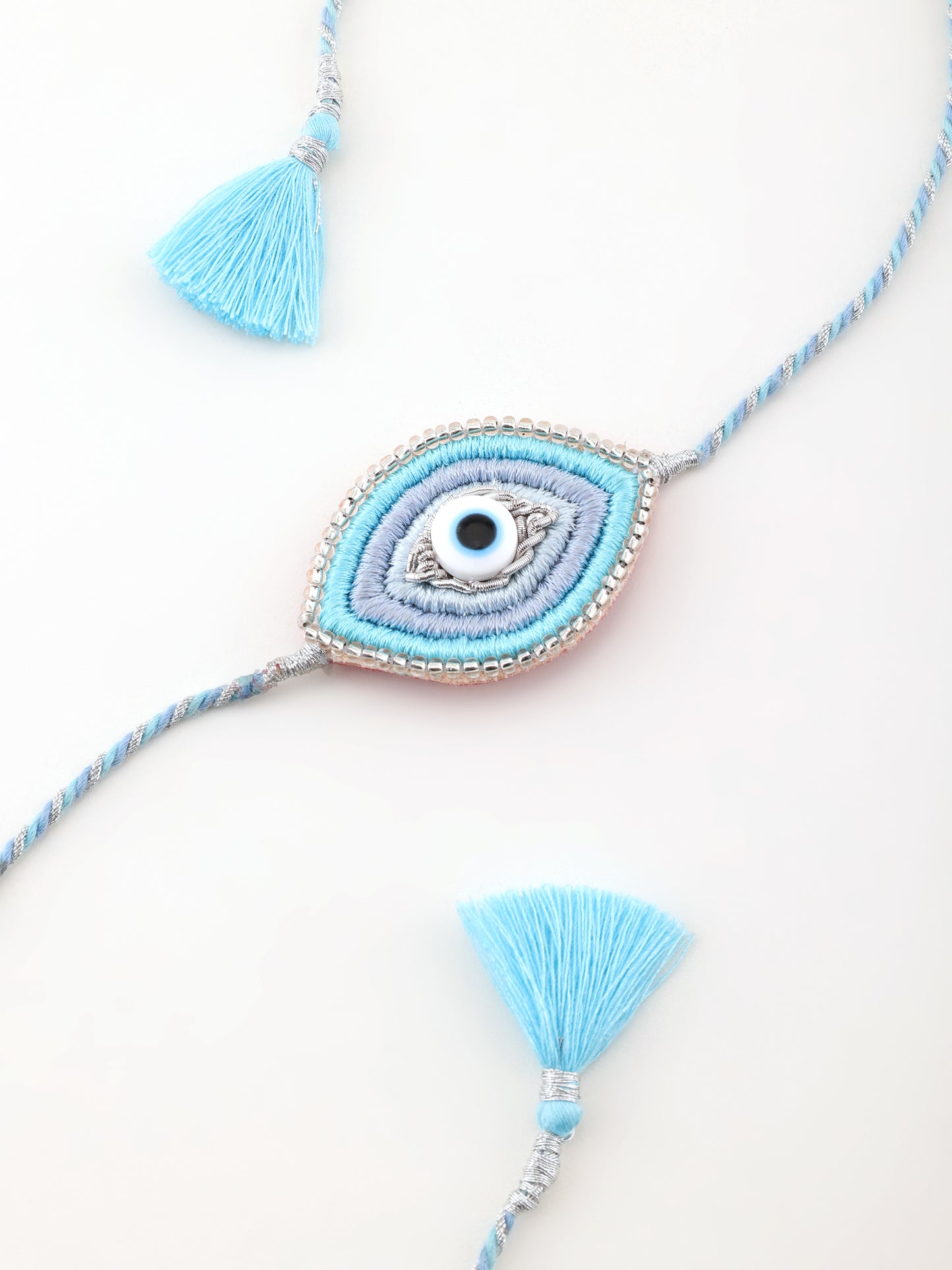 Evil Eye Ocean Blue Brother Rakhi