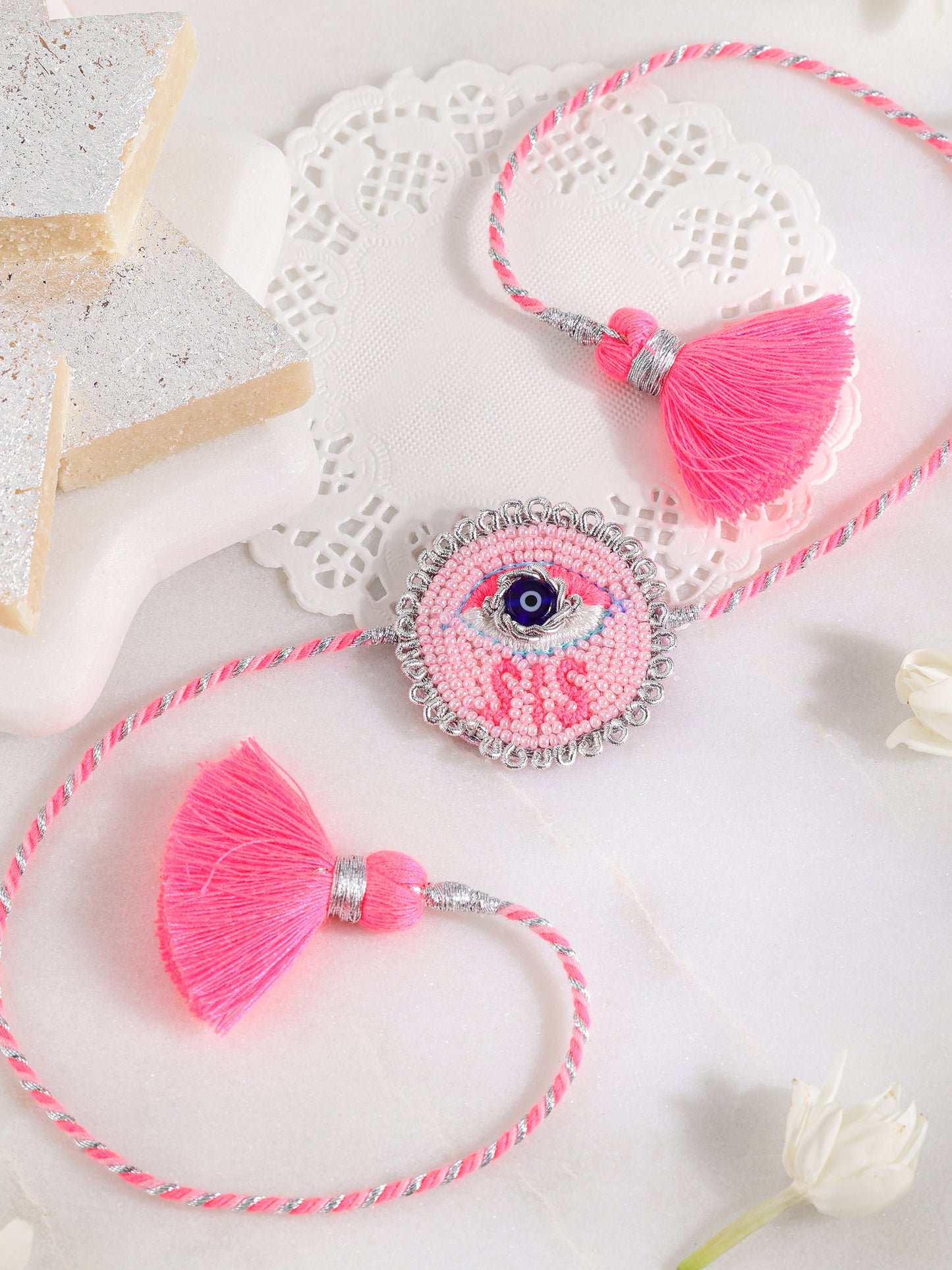 Evil Eye Sister Rakhi (Gift Packaging Available)