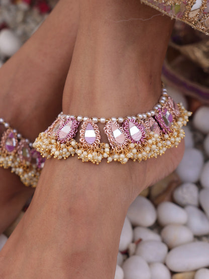 Ishq Lilac Pair of Payal