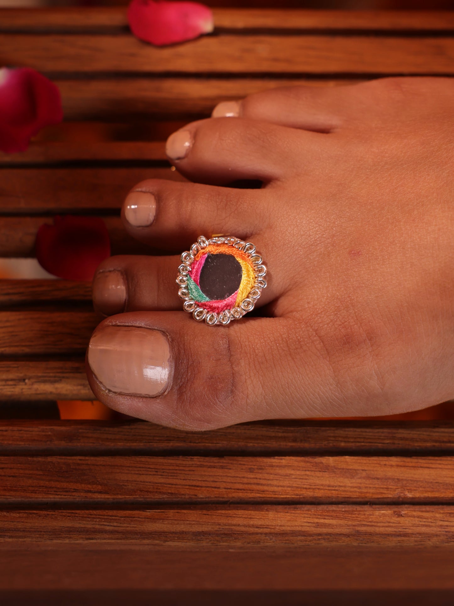 Ishq Multi Toe Ring