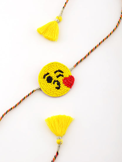 Kissing Emoji Kids Rakhi