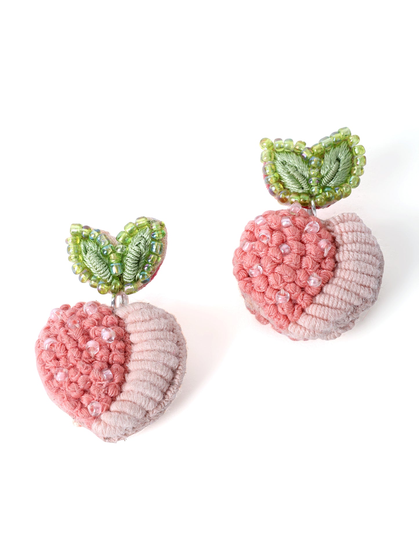Mini Peach Earrings