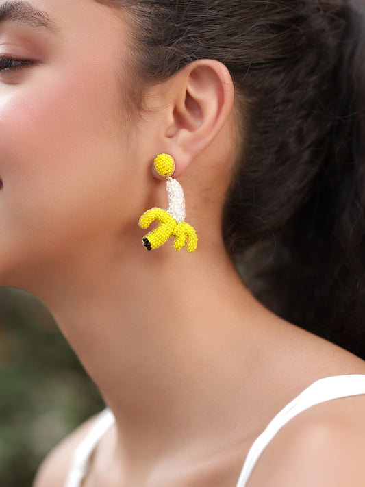 Mini Banana Earrings