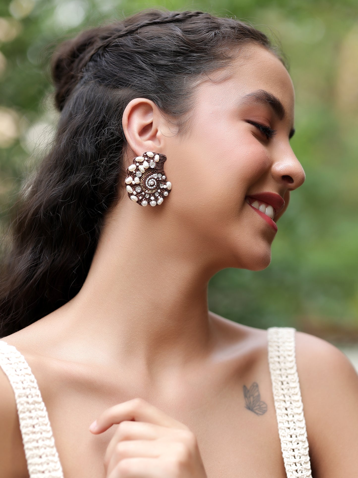Moonshell Earrings