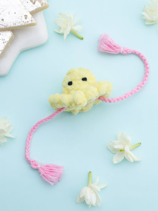 Octopus Crochet Baby Rakhi