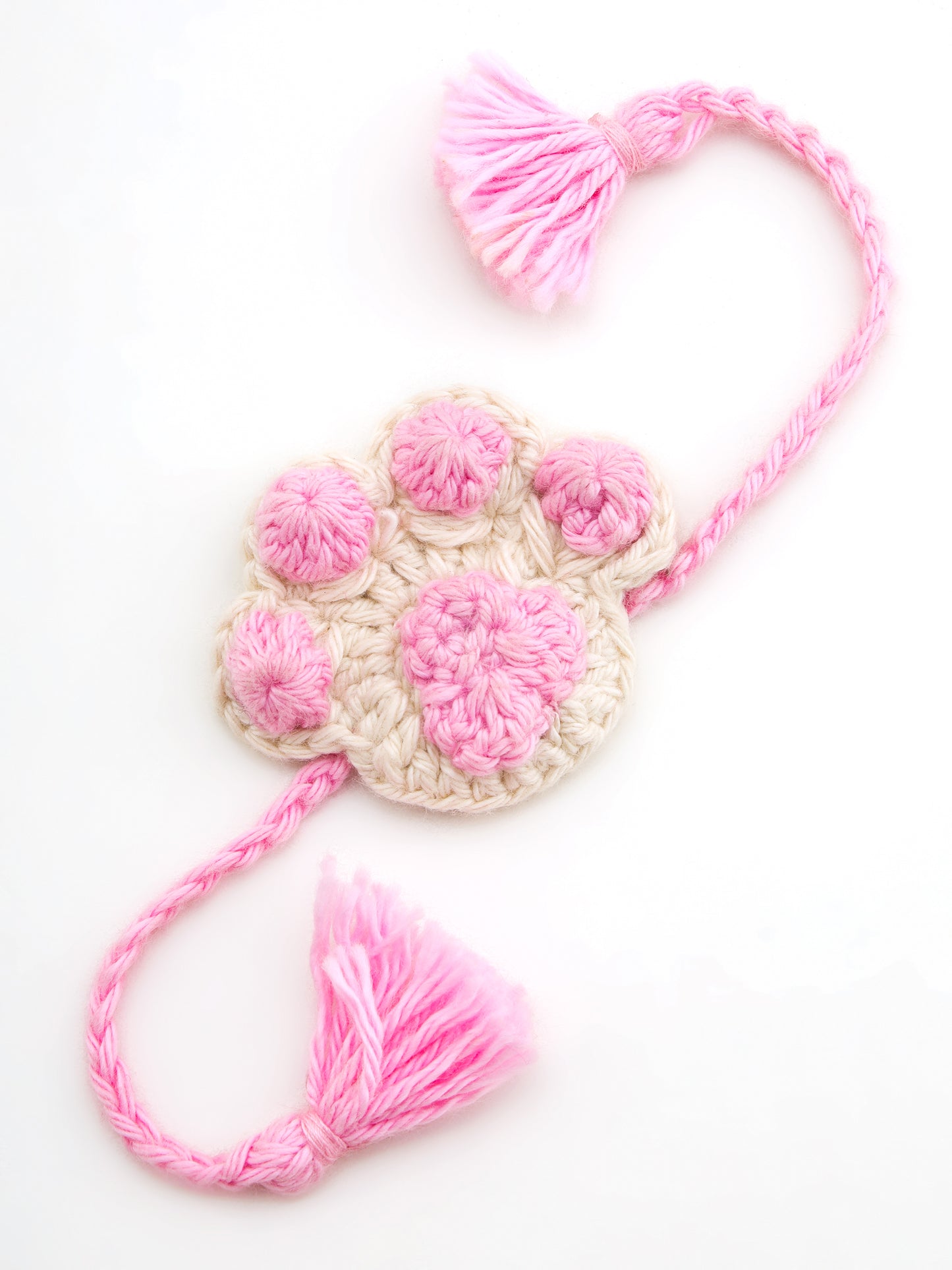 Paw Crochet Pet Rakhi - Pink