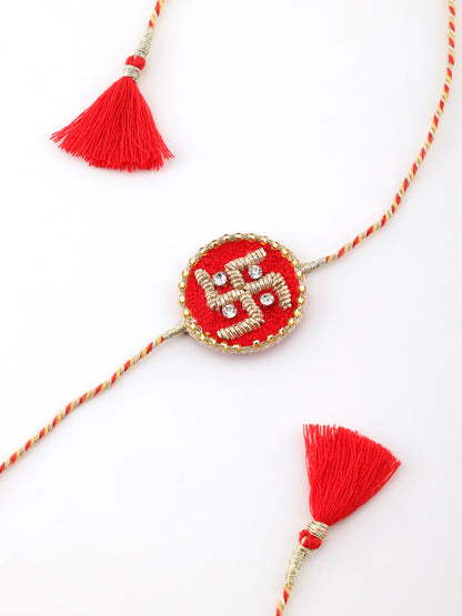 Traditional Sathiya Rakhi & Multi-Mirror Lumba Rakhi