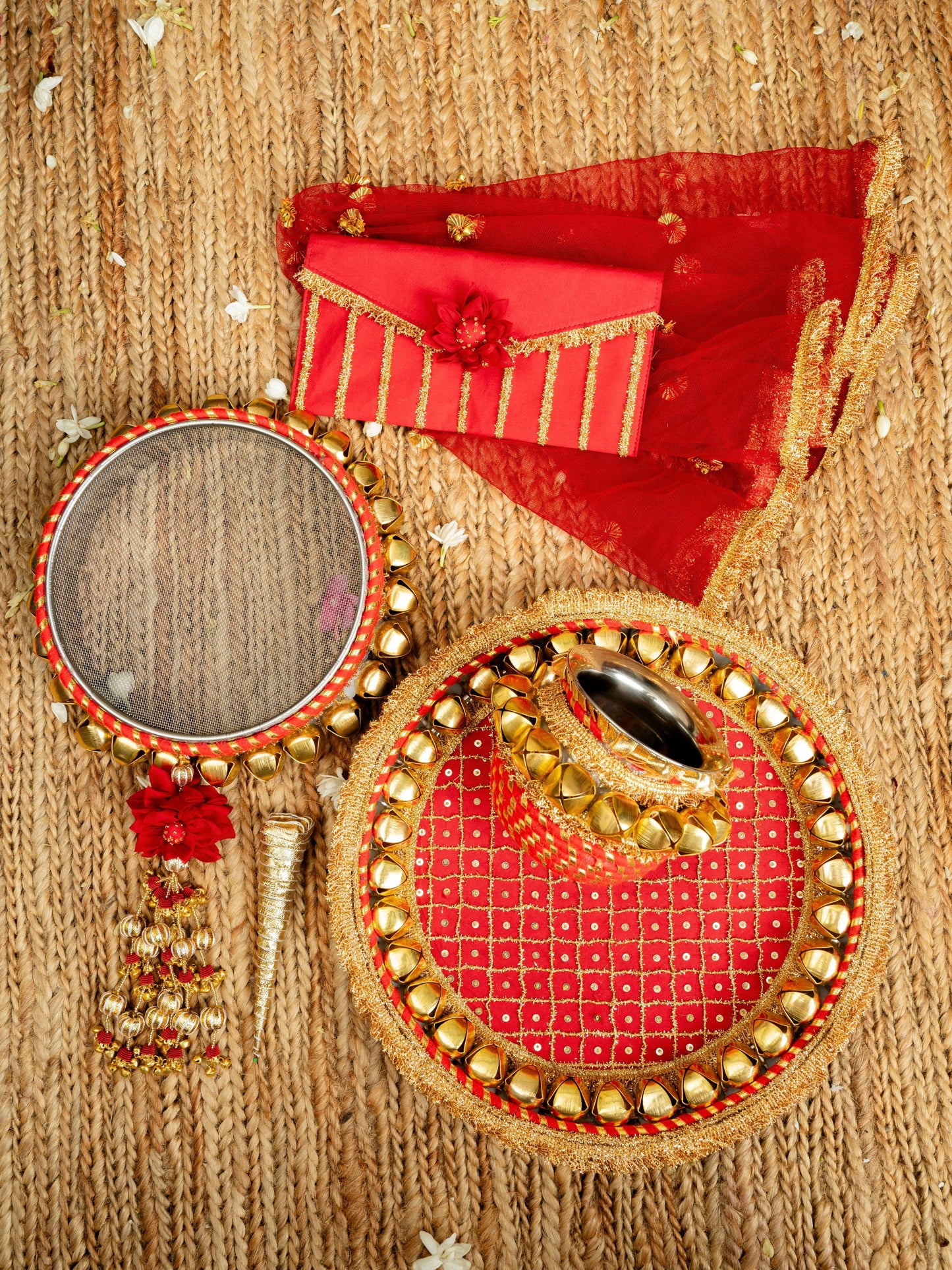 Sindoor Karwa Chauth Chunri