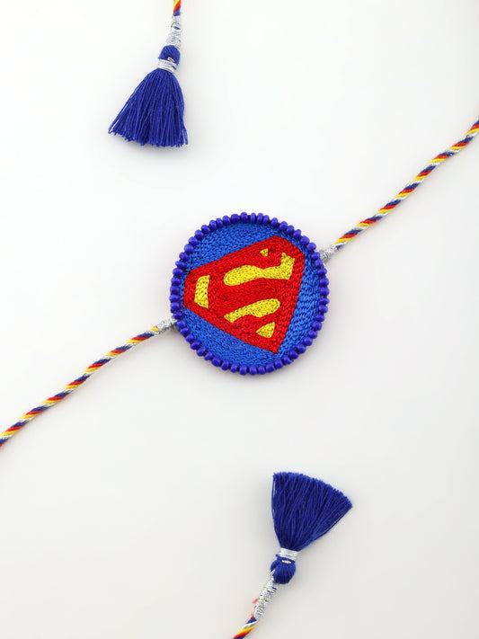 Superhero Rakhi - Red & Blue